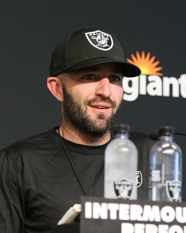 Raiders press Mick Lombardi 7_22-24